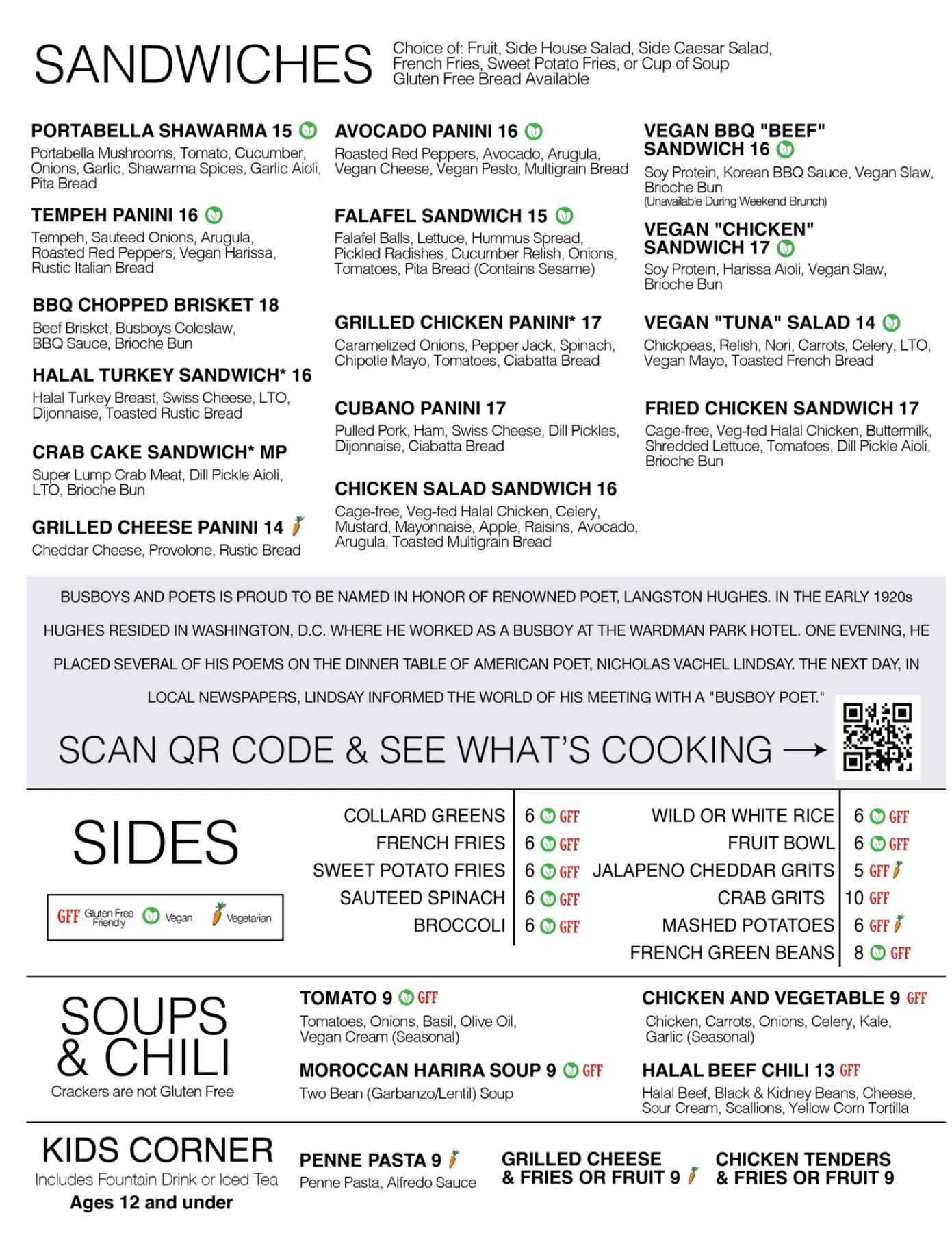 Lunch and Dinner menu, page 3