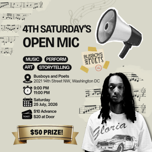 4th Saturdays - Open Mic Experience
